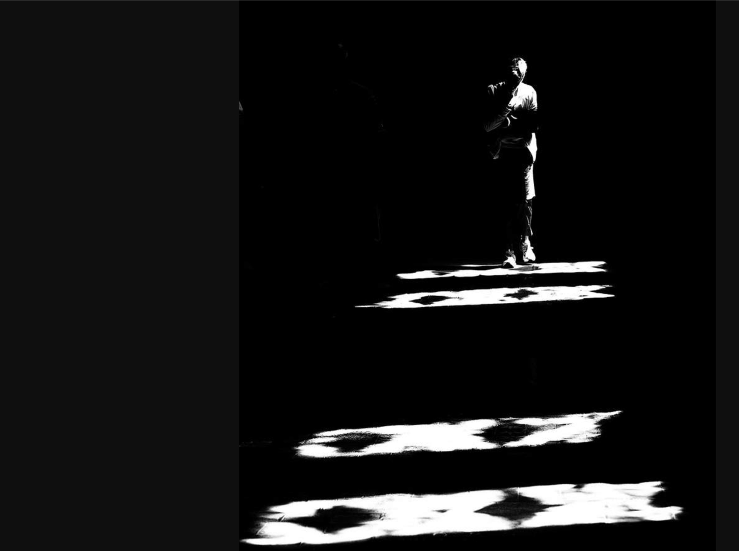 Darkness Holding the Light